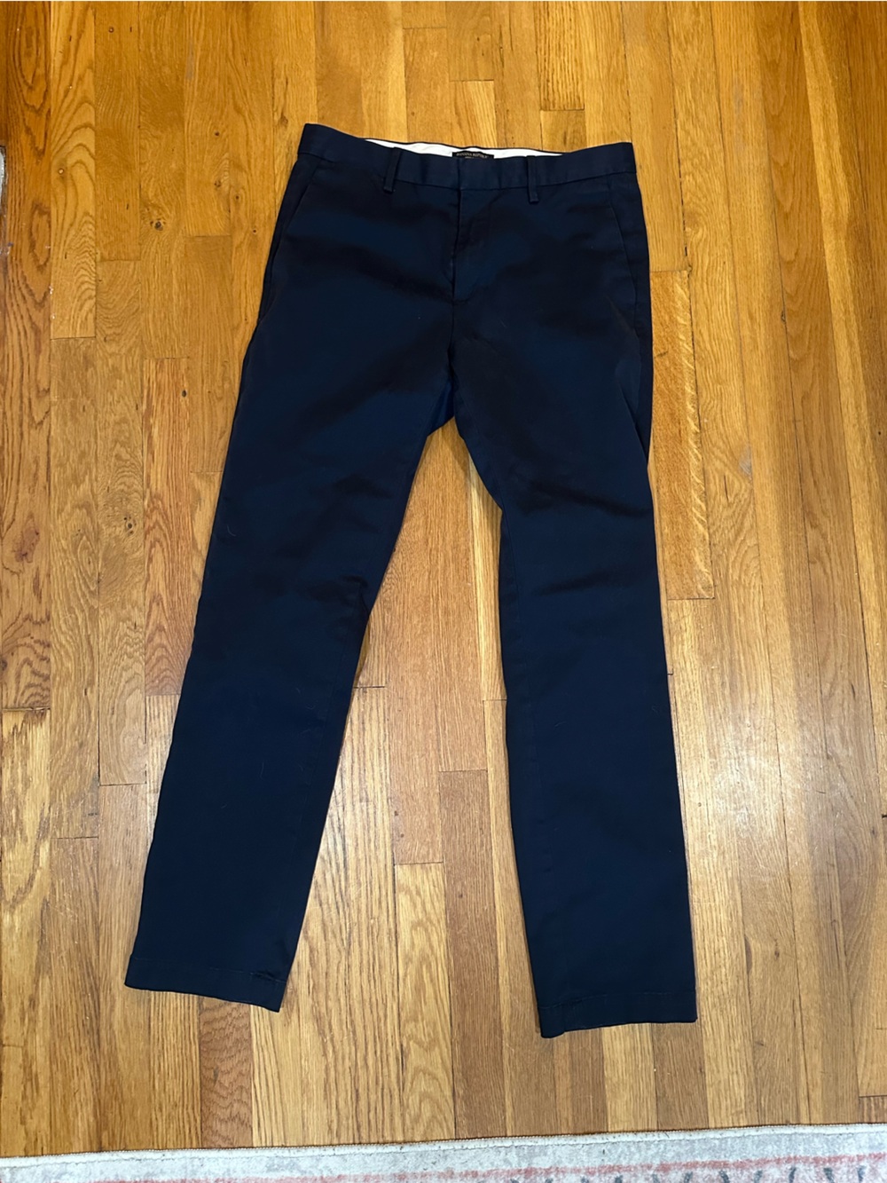 Men's Classic Black Chino Pants